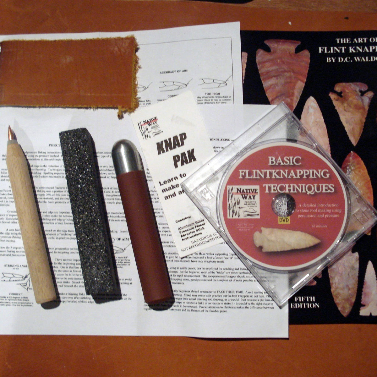 Flintknapping Tools: Traditional & Modern Flint Knapping Tools & Kits –  Native Way Online