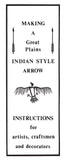 Great Plains Indian Style Arrow Kit