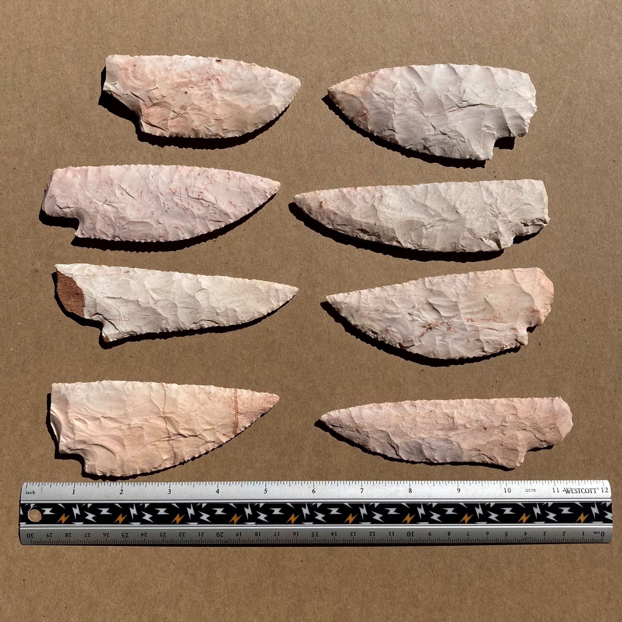 Stone Knife Blades - Keokuk Chert