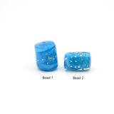 Ocean Bubbles Lampwork Glass Focal Beads