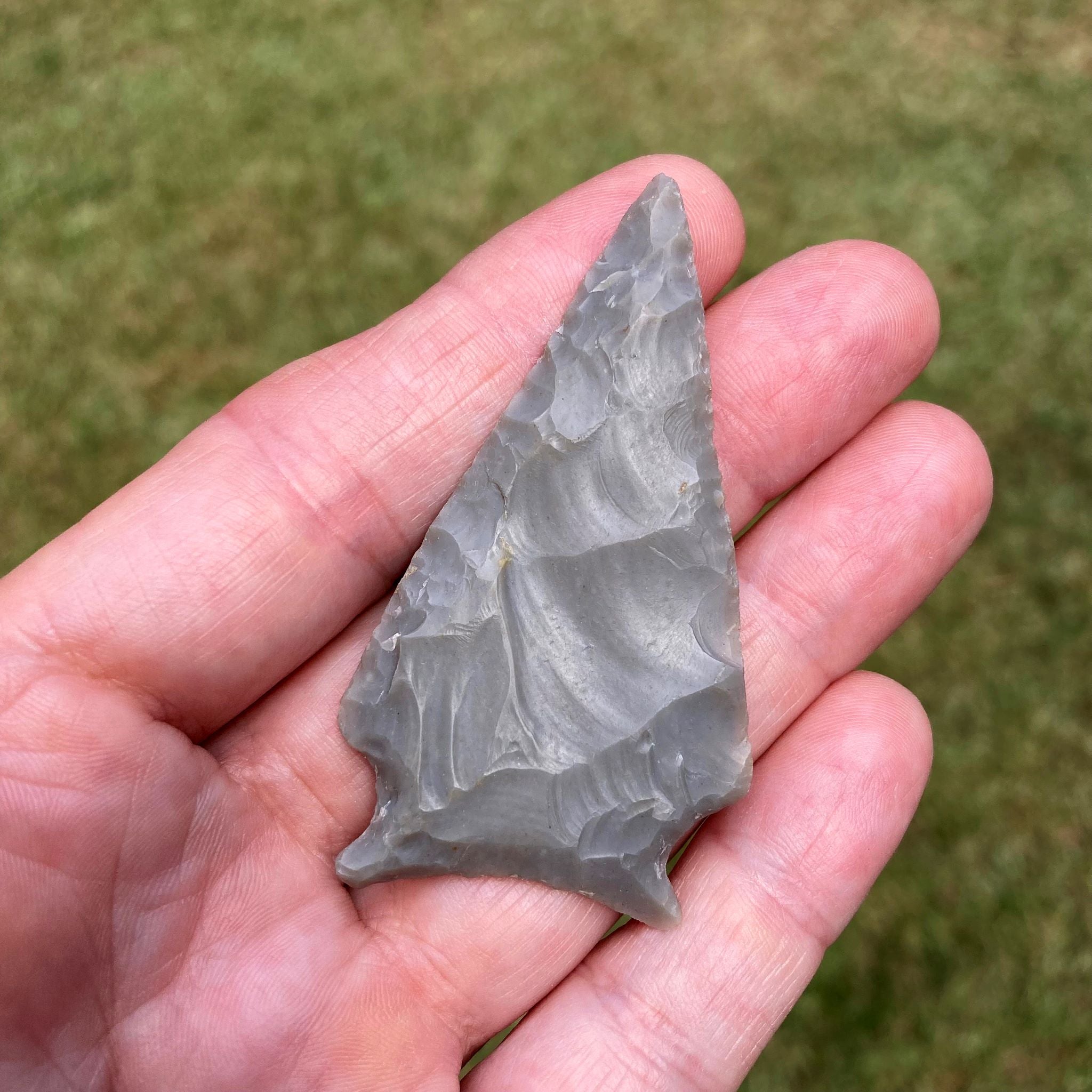 Side-notch replica arrowhead
