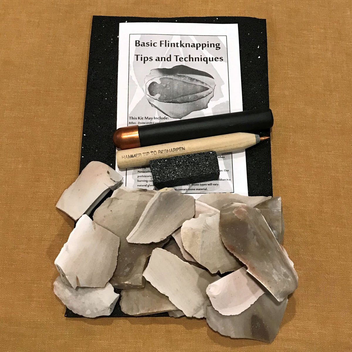 Basic Flintknapping Tools Kit – Native Way Online