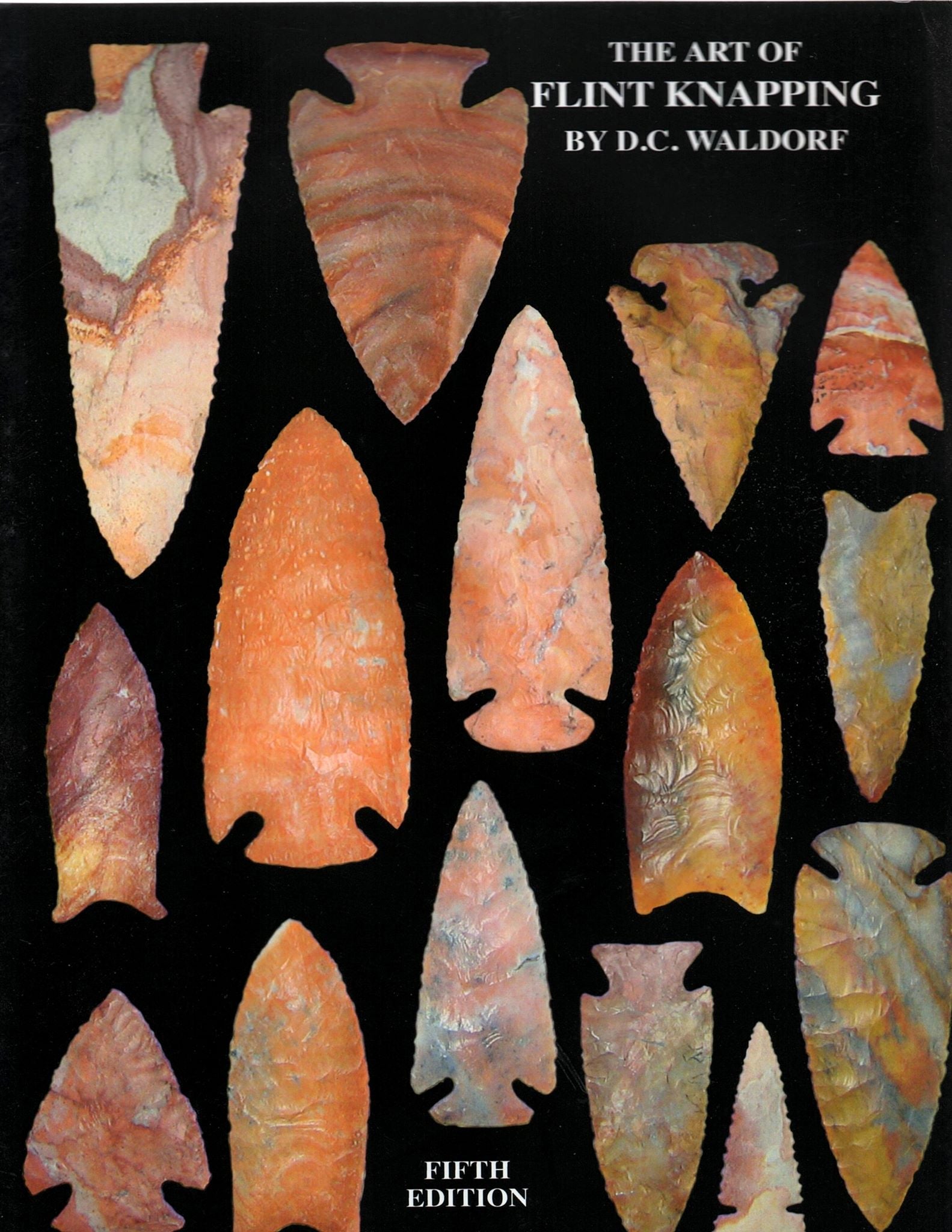 Knapping Drawing The Art of Flint Knapping Book -- Learn Flintknapping – Native Way Online