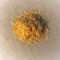 A small pile of animal hide glue granules