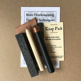 knap pack flintknapping tool assortment