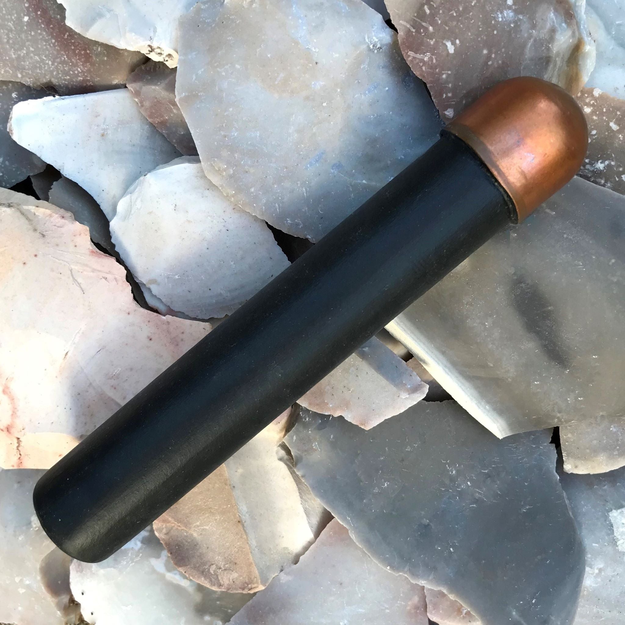 5 Piece Solid Head Copper Bopper Set - Billets, Flint knapping tools,  arrowhead