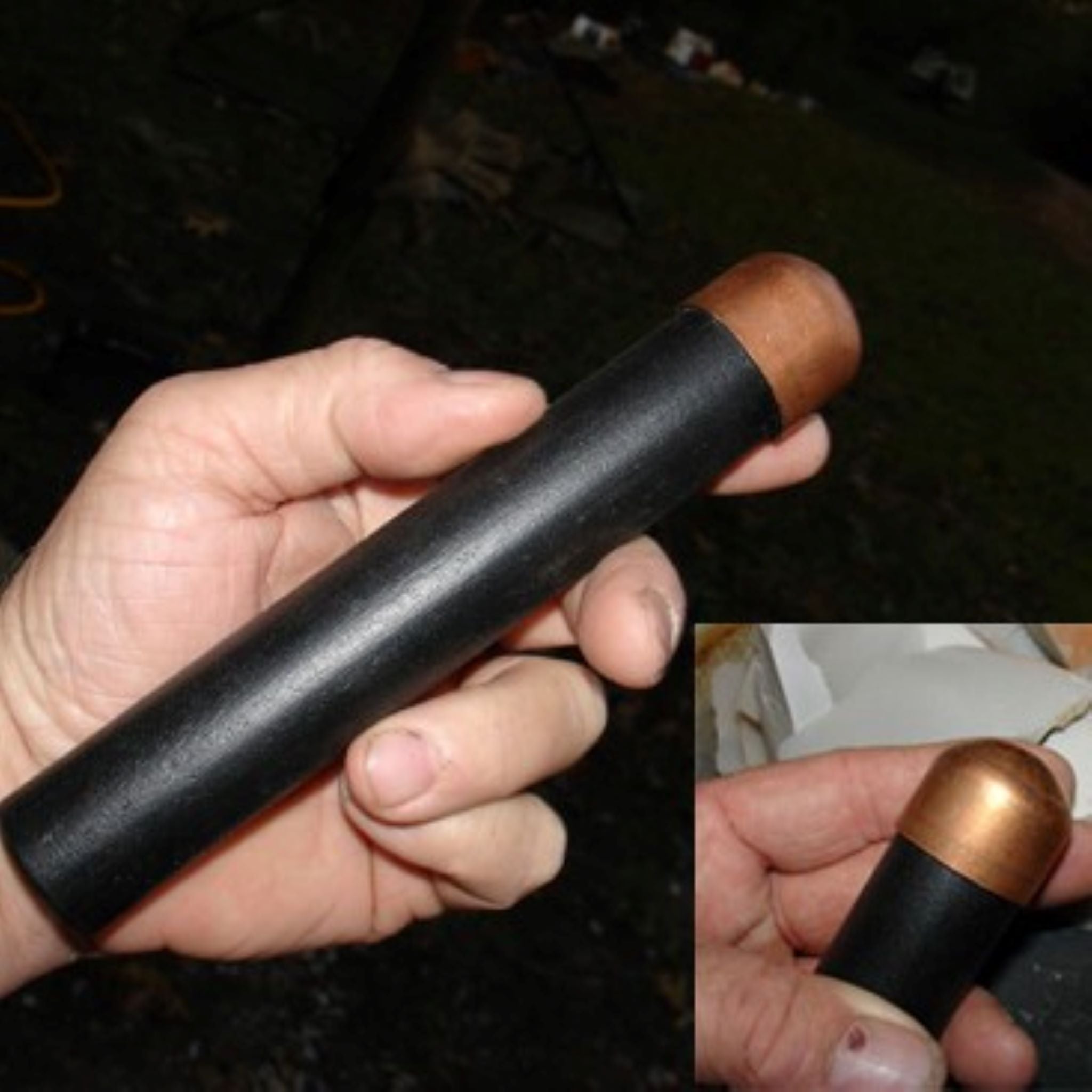Copper Bopper Tool in hand & close-up