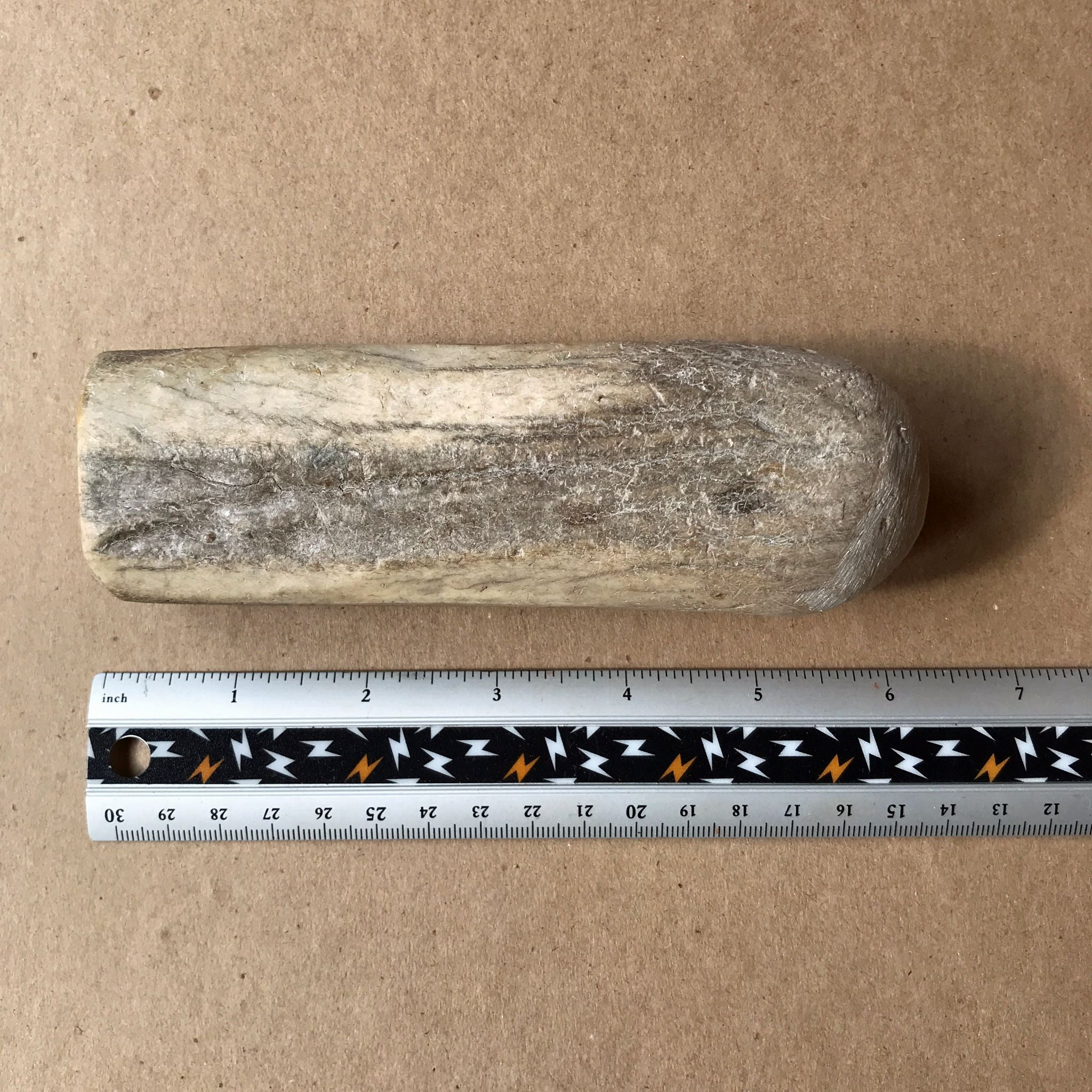 Moose billet flintknapping tool