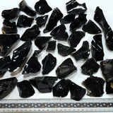 Black Obsidian Tumbling Rough, per lb.