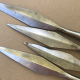steel lance blades with minor defects